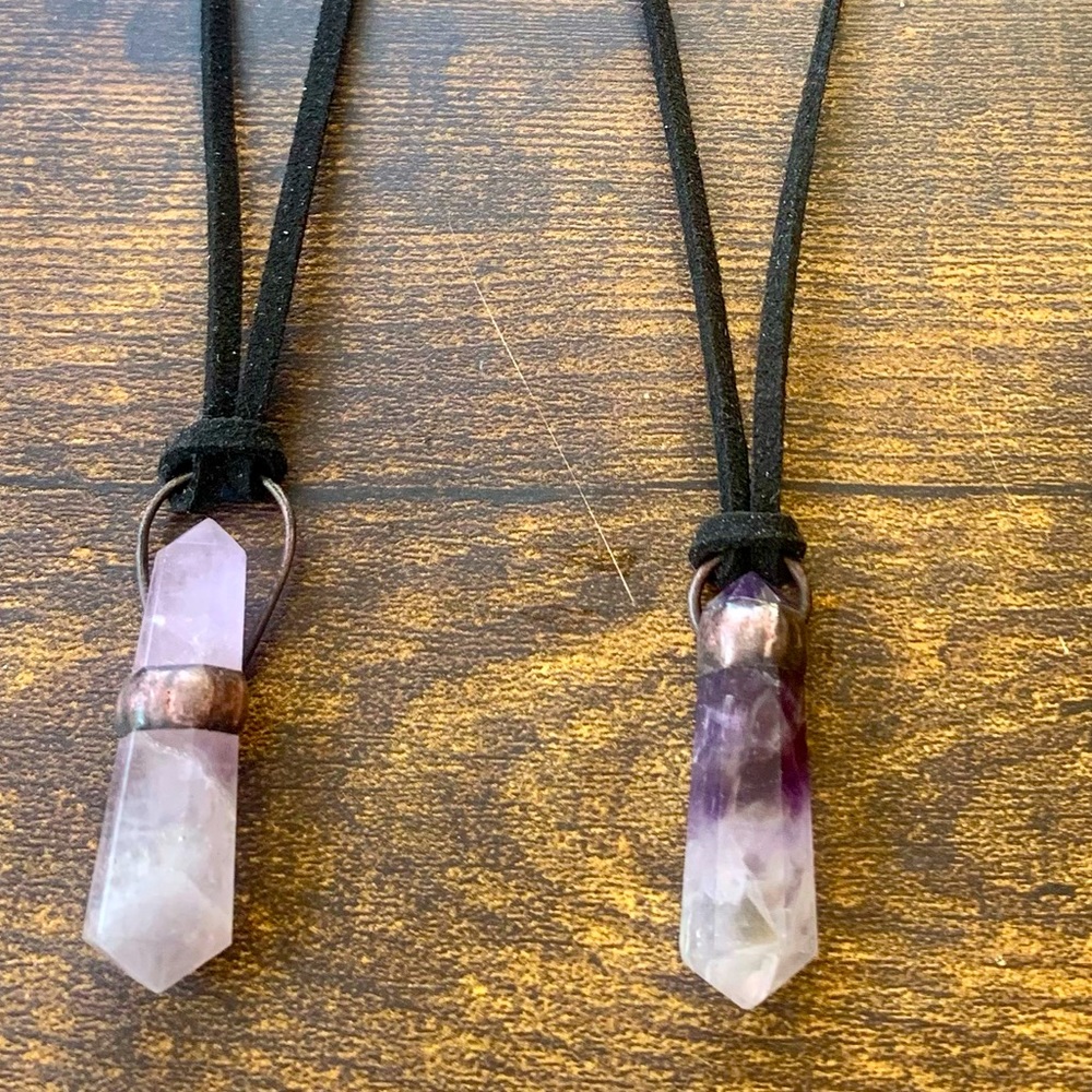 Amethyst DT necklace